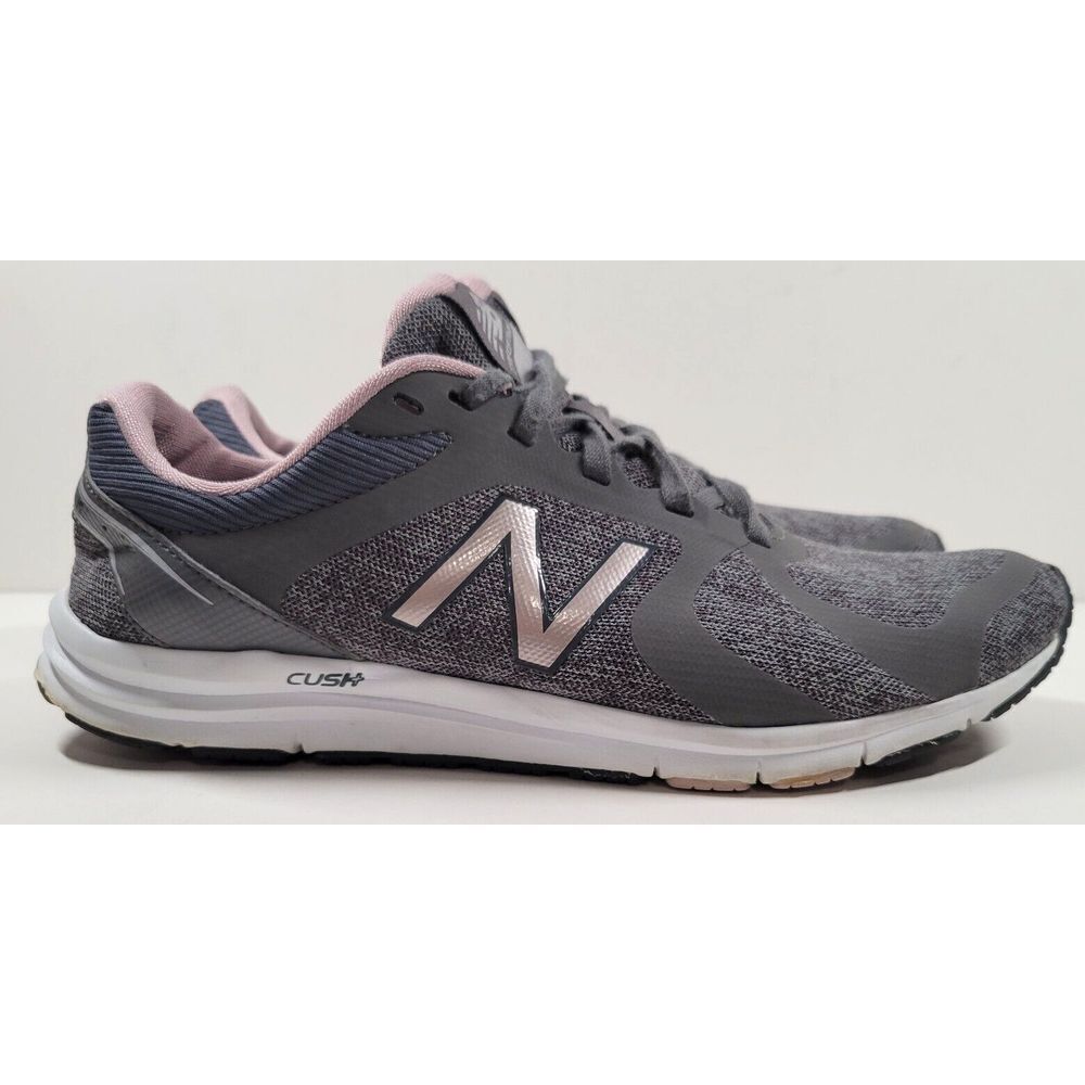 New Balance 635 V2 Shoes Womens 10 Gray Pink Athletic Running Crossfit Sneakers