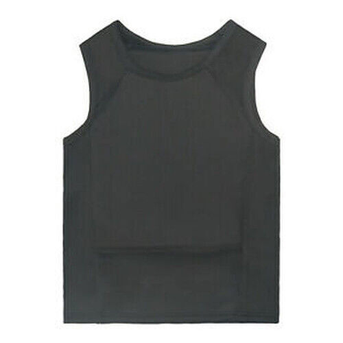 Ultra Thin Concealed T shirt Body Armor Vest Bulletproof made with Kevlar IIIA - Picture 11 of 30