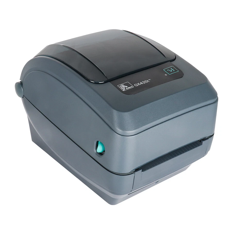 Zebra GX420t GX42-102510-000 Desktop Printers USB Thermal Transfer Label Printer - Image 4 of 4