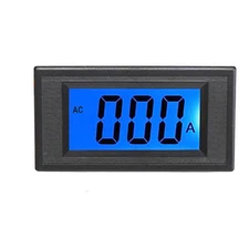 US Stock Blue LCD Digital AMP Current Panel Meter Ammeter AC 50A & Shunt