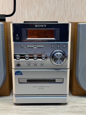 Sony CMT-NE3 Micro HiFi Component System - CD & CASSETTE PLAYER
