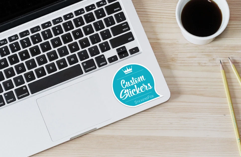 50 pegatinas personalizadas, calcomanías con logotipo personalizadas, volumen de 50 pegatinas troqueladas personalizadas Foto 3 de 4