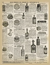 11084.Decor Poster.Vintage Interior wall art design.Victorian make-up bathroom