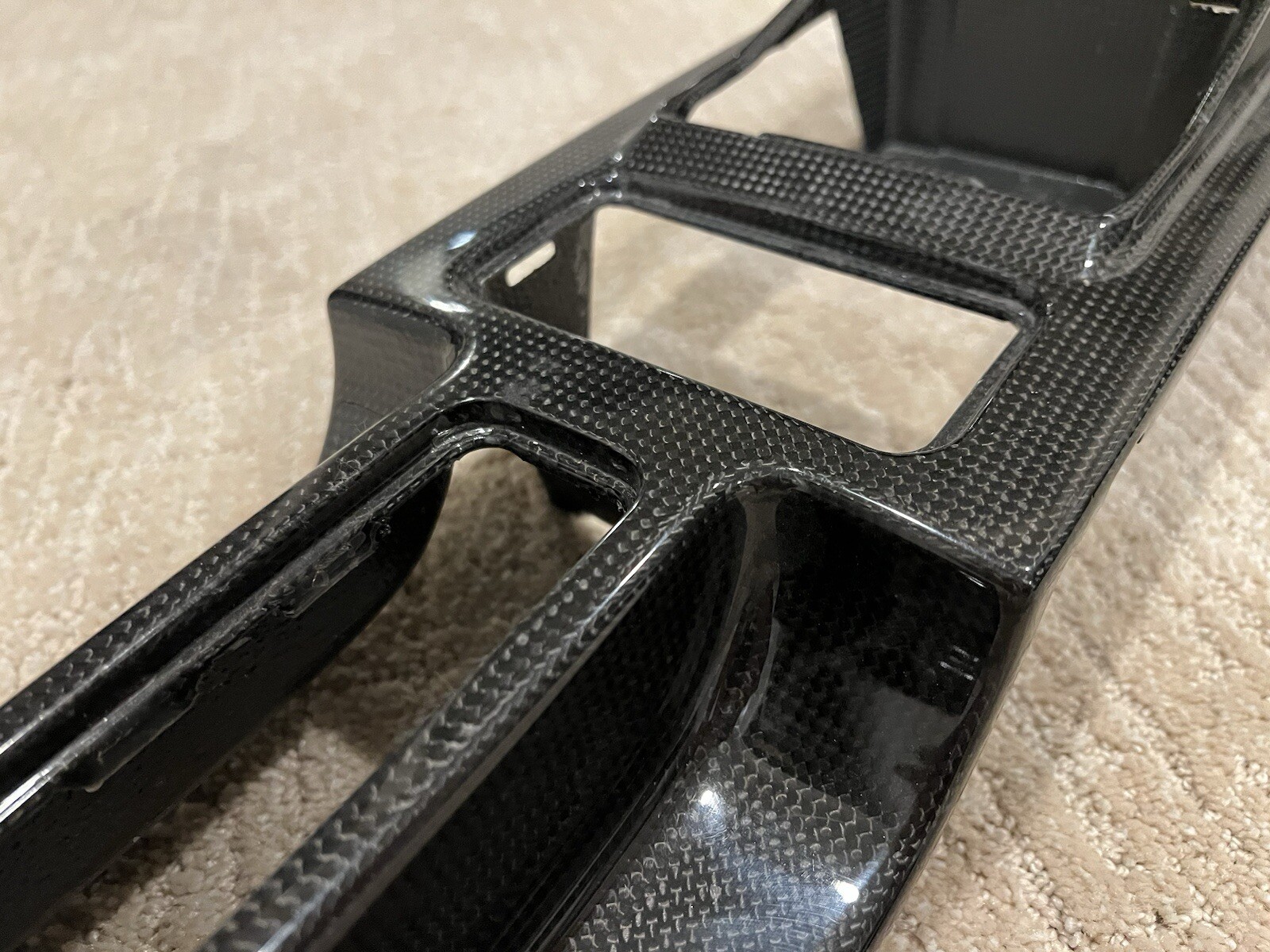 Ferrari 599 Carbon Fiber Console OEM New
