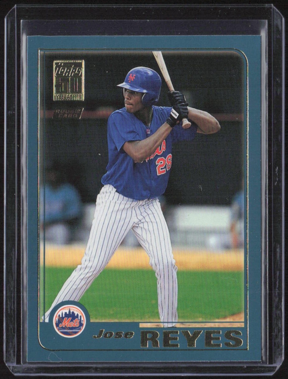2001 Topps Traded & Rookies #T242 Jose Reyes Rookie