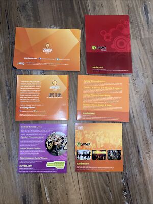 ZUMBA DVD Exercise Sets Live It Up Complete Total Body
