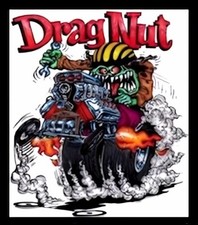 Drag Nut Monster Truck Speed Car Motorcycle Refrigerator Fridge MAGNET