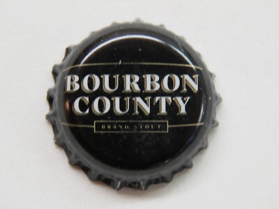 BEER Bottle Crown Cap ~ GOOSE ISLAND 2014 Bourbon County Stout ~ Chicago, IL