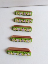 Sylvanian Families 5 Window Flower Boxes for Grand Regency Hotel SPARES Calico