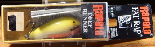 Leurre Rapala Fat Rap FR-5 (2", 8g) - Vert Chartreuse - Fabriqué En Finlande