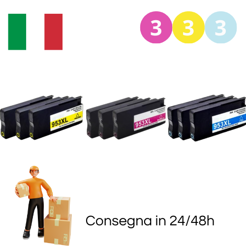 Patronen für HP 953XL OfficeJet Pro 8725 8210 8720 8730 7720 8218 8740 7730 8715