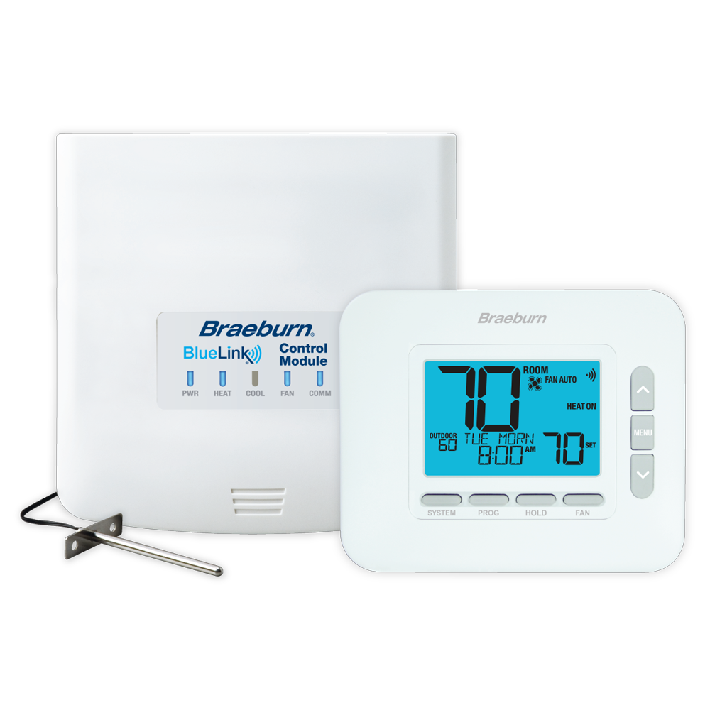 Braeburn 8500 Universal 3H/2C Wireless Thermostat Kit, Includes