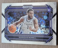 2023-24 Panini Prizm Draft Picks Variation Markquis Nowell RC Kansas State #5