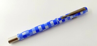 Parker Vector Special Edition CT Roller BallPoint Ball Pen Checkers Blue New