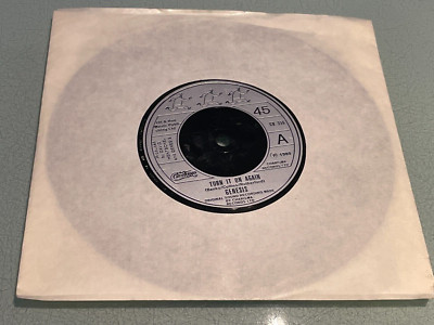 Genesis - Turn It On Again - Behind The Lines - Vinyl Record 7'' Single - 1980