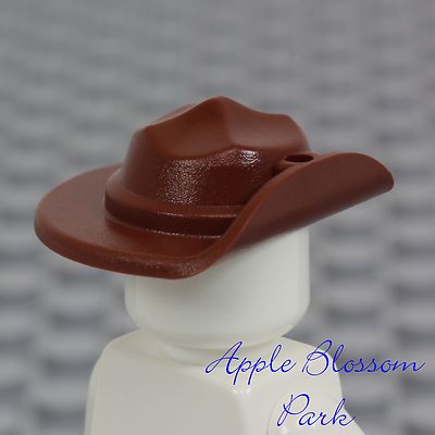Lego Minifig BROWN RANGER HAT Wide Brim 