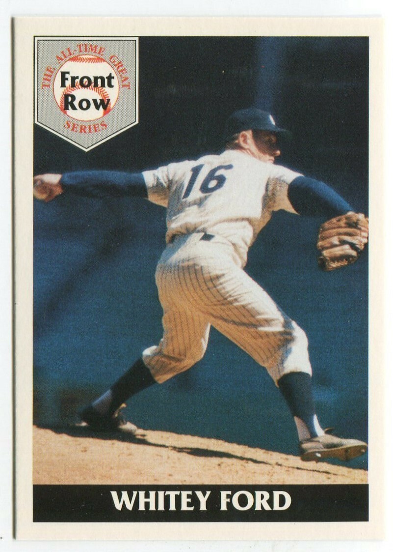 1992 Front Row All-Time Greats - Whitey Ford New York Yankees #2