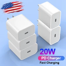 20W USB Type C Power Adapter Fast Charger Cube Block For iPhone iPad Android Lot