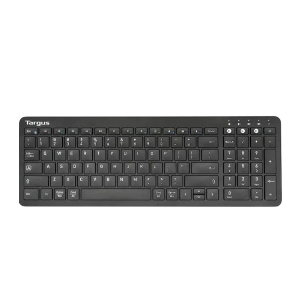 Targus Akb863us Multiple Device Bluetooth Antimicrobial Keyboard Ebay