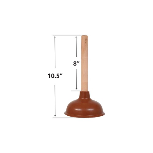 Thrifco 5038031 Mini Forced Cup Rubber Sink Plunger - 第 3/3 張圖片