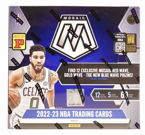 2022-2023 PANINI MOSAIC BASKETBALL ASIA BOX FACTORY SEALED NBA TMALL
