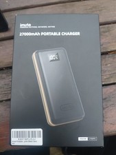 SAFE SPEED 27000mAh POWER BANK PORTABLE CHARGER IPHONE SAMSUNG LAPTOP FAST PACK
