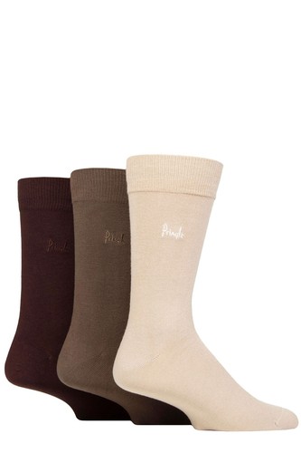 Pringle 3 Pair Men's Plain Rupert Bamboo Socks - Picture 5 of 10