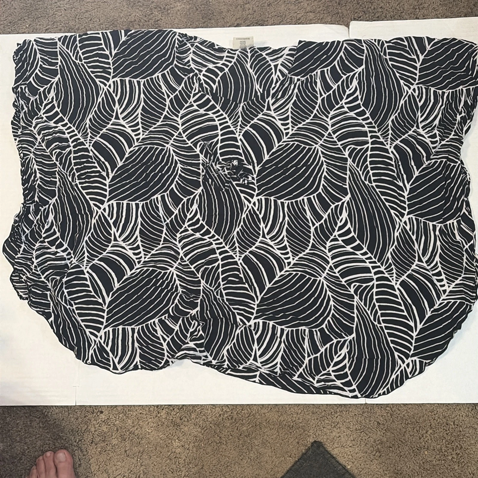 NoPuo Hawaiian Shirt Women No Label