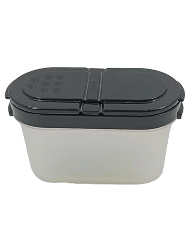 TUPPERWARE Contenitore Alimenti Donna Grigio Nero Plastica