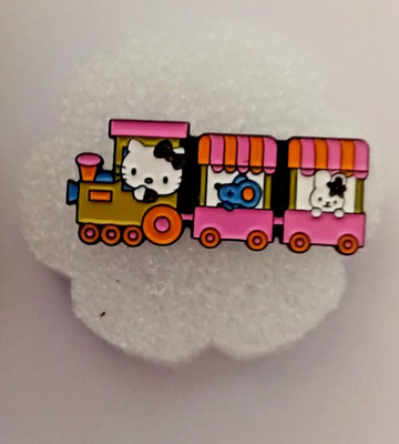 HELLO KITTY PIN-2 OR MORE PINS SHIPPING IS $5.49-SPEND $20 SHIPPING IS FREE