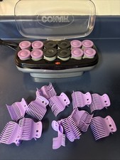 Conair Heat Waves Jumbo Super Jumbo Hot Rollers 12 ct, Clips, CHV14JXRSAM