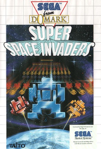 SEGA Master System Super Space Invaders Jeu Sans Boîte, 1991, PAL