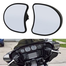 Fairing Mount Rear View Mirrors For Harley Electra Street Tri Glide 2014-2022 US