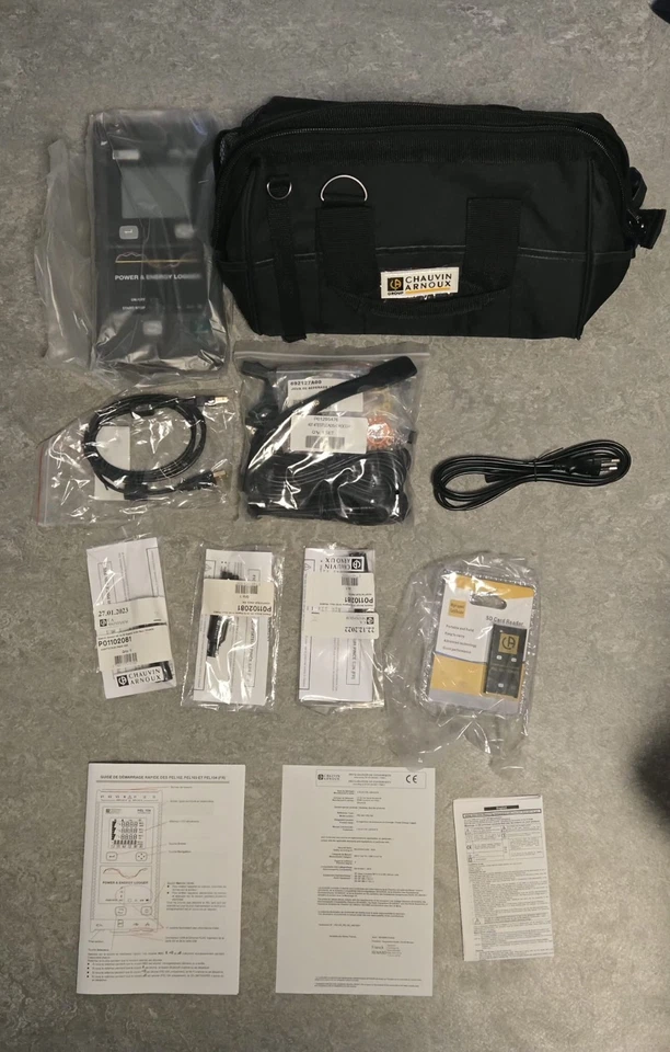 NEW Chauvin Arnoux PEL103 Power & Energy Logger FREE SHIPPING READ DESCRIPTION - Image 2 of 4