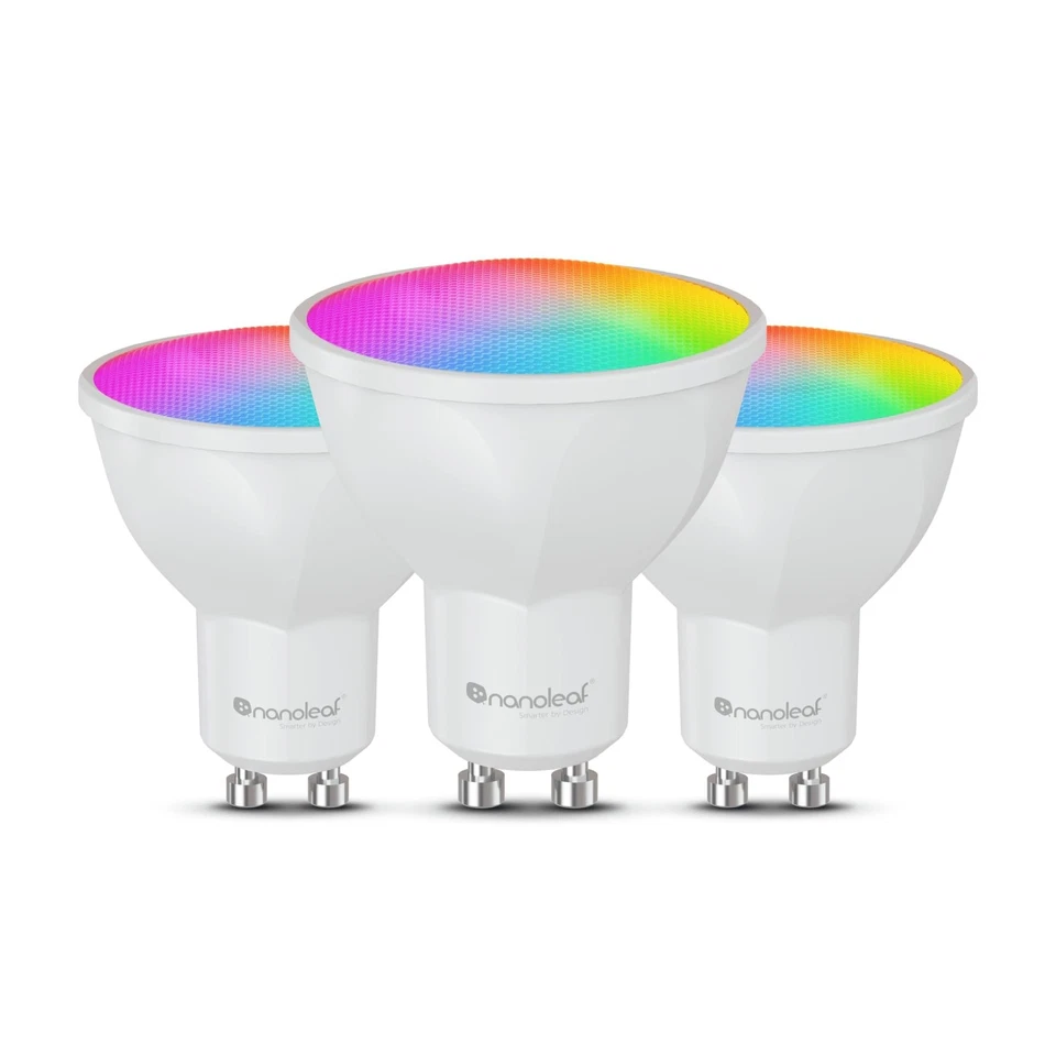 Nanoleaf Essentials Matter Smart Bulb GU10 LED-Leuchtmittel 2er NF080802-3GU10 - Bild 2 von 4
