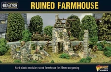 Bolt Action Ruined Farmhouse Gaming Terrain