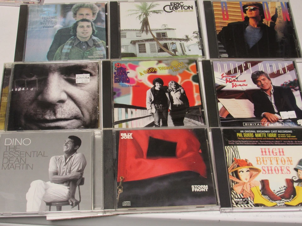Lot of 25 Assorted Used Music CDs Rock Pop Soul Oldies 60s 70s 80s album LOT C Foto 3 de 4