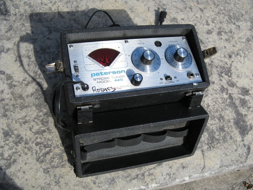 Peterson Strobe Tuner Model 420 Tested Working