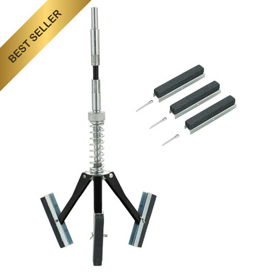 Engine Cylinder Hone Tool 1-1/4 to 3-1/2 Inch Adjustable 220 Grit 2in Stones