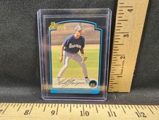 2003 Bowman Baseball Michael Garciaparra Rookie Card RC Mariners High Grade. rookie card picture