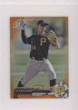 2017 Bowman Chrome Minis Prospects Orange Refractor 10/25 Kevin Kramer 0s3