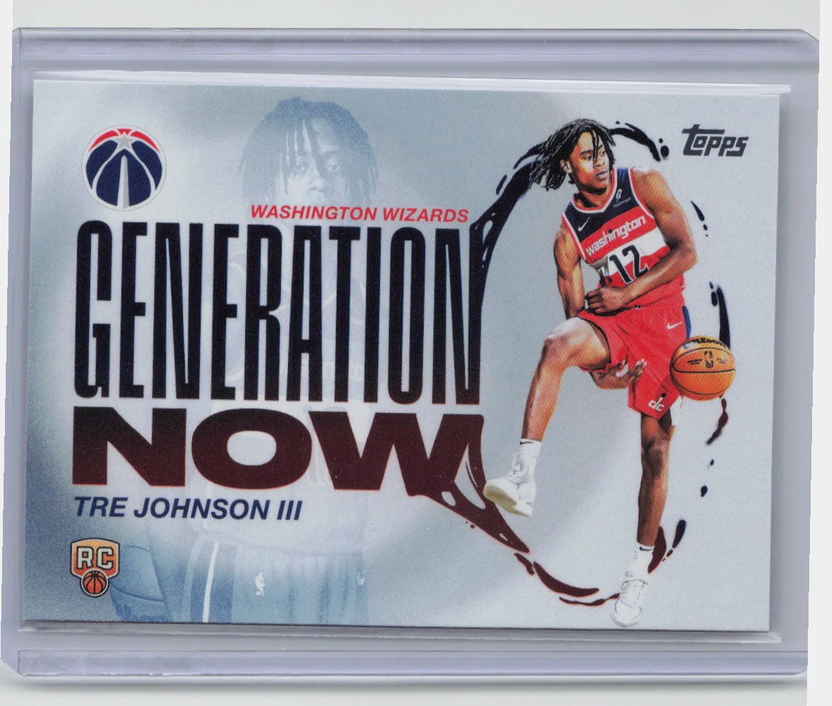 2025-26 Topps #GN-6 Tre Johnson III Generation Now
