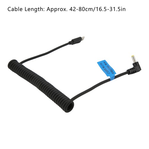 Typ-C do DC 4017 Kabel zasilający Sprzęt fotograficzny Zasilacz Spri FY - Zdjęcie 9 z 24