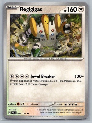 SV: Prismatic Evolutions #086/131 Regigigas