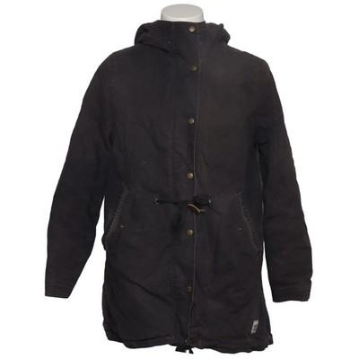 Adidas, Parka, Herren, Größe: 42, Schwarz, Baumwolle/Polyester, Einfarbig #Mzr