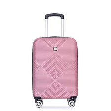Grossag ASLU66 Spinner Wheels Rolling Lockable Handle and Lightweight Luggage,
