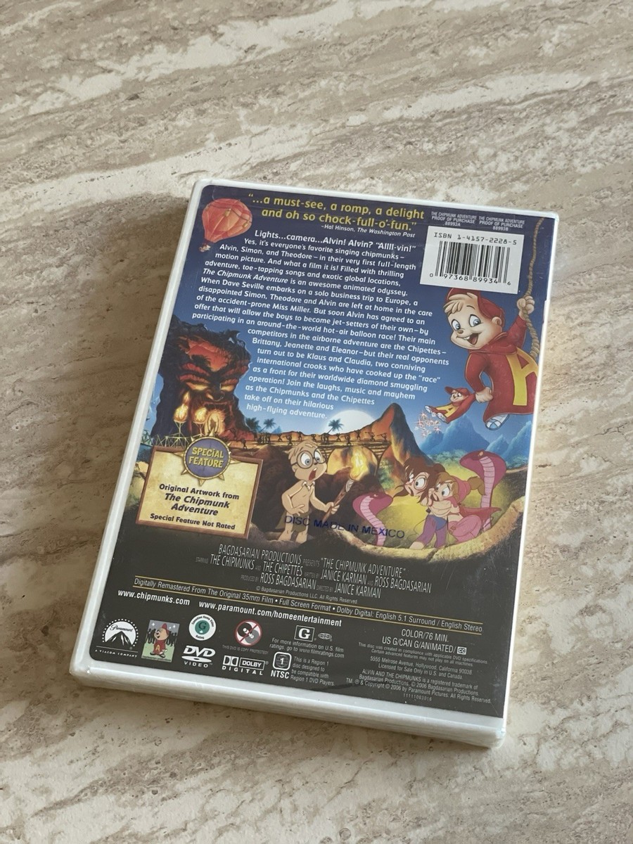 The Chipmunk Adventure (DVD, 2006) for sale online | eBay