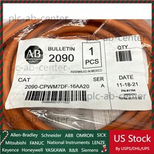 Allen Bradley 2090-CPWM7DF-16AA20 Motor Power Cable  US Free Tax