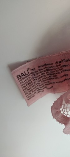 Bali Lace Desire Wireless Bra DF6591 Size M/M Peach LIGHTLY PADDED Floral Lace - Bild 12 von 12