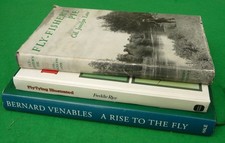 3 x fly fishing books, Bernard Venables, Freddie Rice, Col. Joscelyn Lane